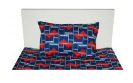 AFL-MELBOURNE-DEMONS-SINGLE-SHEET-SET-FITTED-FLAT-NEW